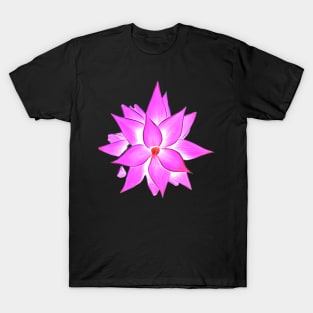 Agave in pink T-Shirt